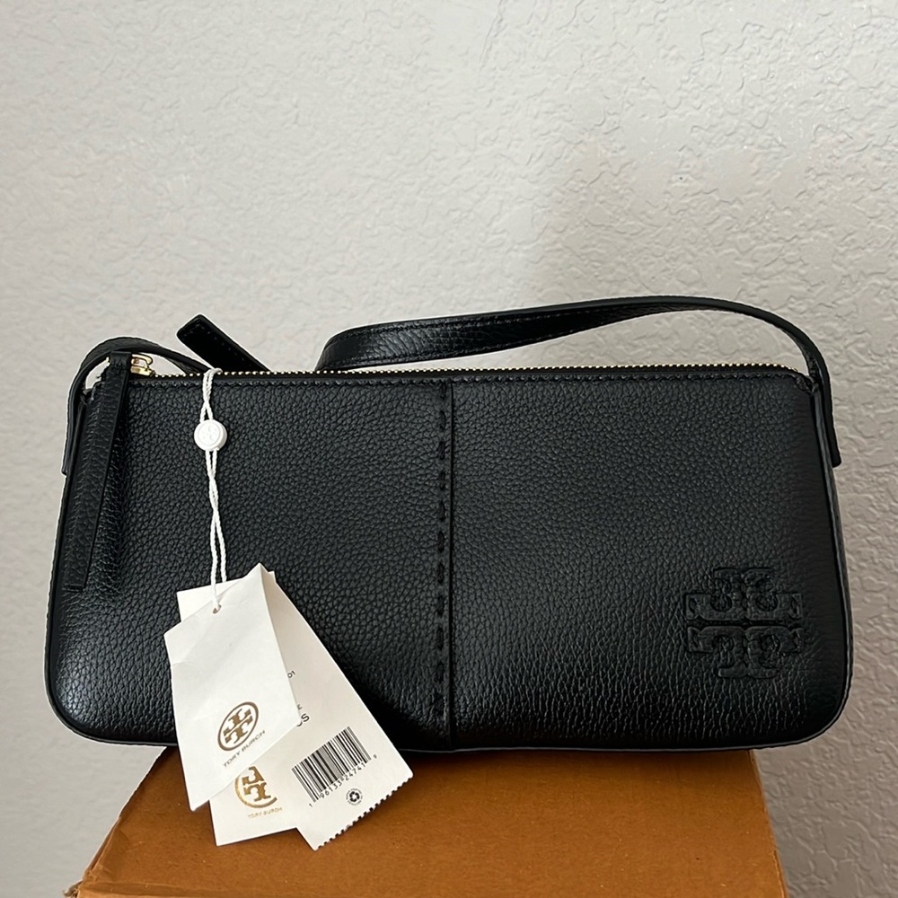 NWT Tory Burch McGraw Wedge Bag
